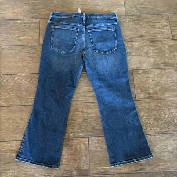 Madewell Kick Out Crop Jeans sz 33 NM243 - Picture 5 of 5
